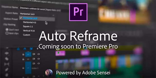 Adobe Premiere Pro has the ability to automatically change the video aspect ratio Picture 3