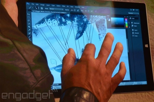 adobe photoshop touch screen
