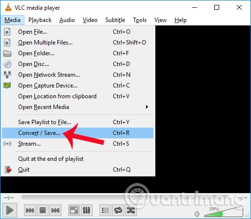 vlc media player record start end