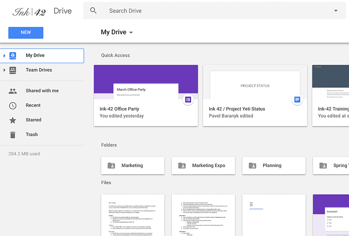 After Gmail, Google Drive is replaced with a new 'shirt' Picture 2