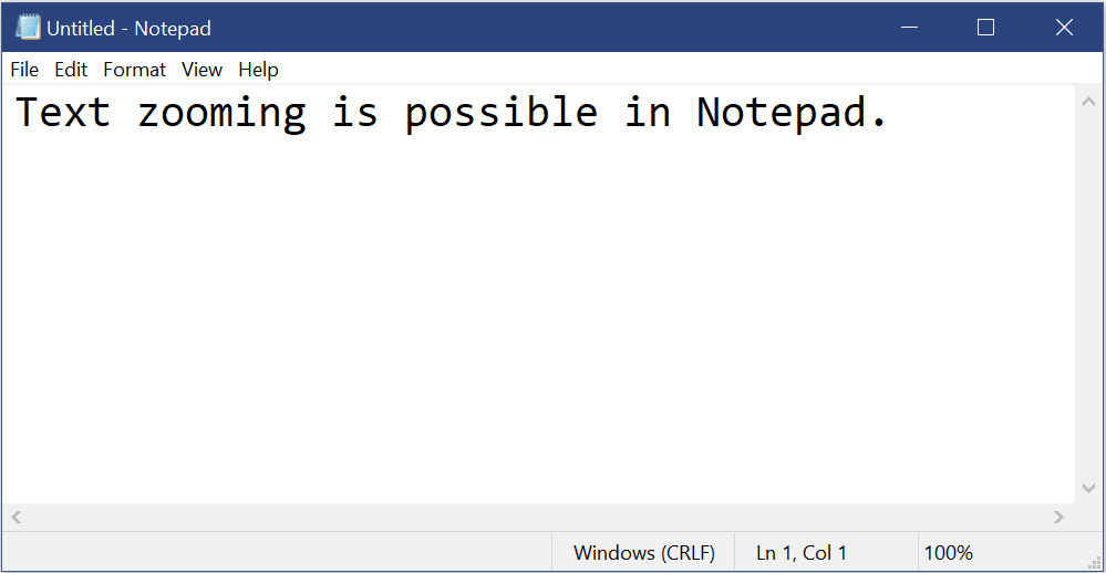 After years of silence, Notepad has been updated with some useful features Picture 1