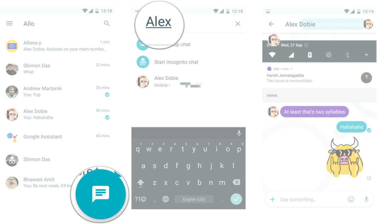 All ways to install and set up Google Allo Picture 4