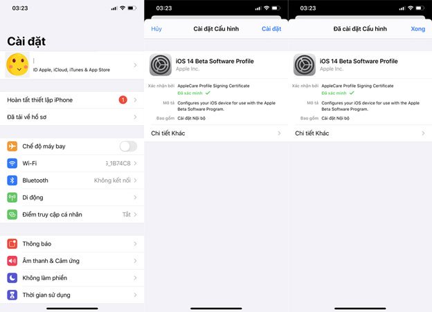 Already have iOS 14 and iPadOS 14 Developer beta 1, please update the experience first Picture 4