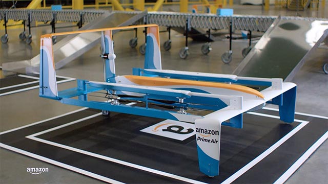 Amazon will soon deploy an unmanned aircraft delivery project Picture 3