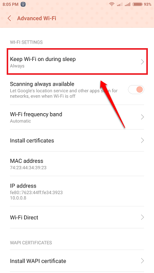Android error Wifi connection is flickering, this is how to fix the error Picture 4
