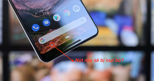 Android Q will also remove the back button, leaving only one navigation button Picture 1