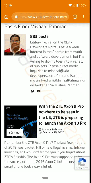 Android Q will also remove the back button, leaving only one navigation button Picture 2