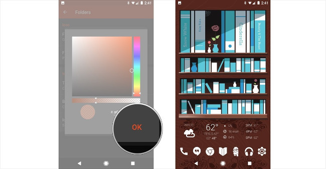 Android theme variation on the theme of Beauty and monsters movies Picture 13