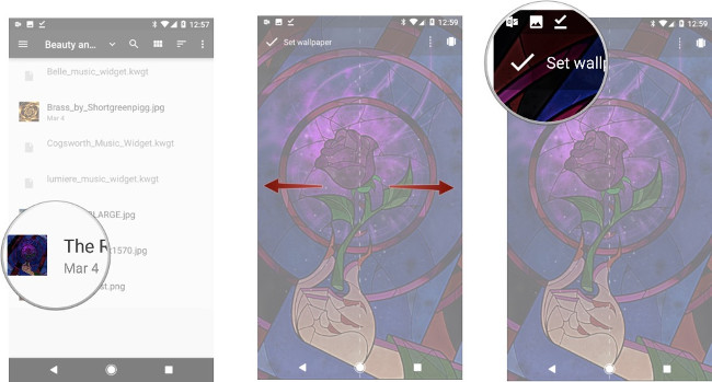 Android theme variation on the theme of Beauty and monsters movies Picture 27