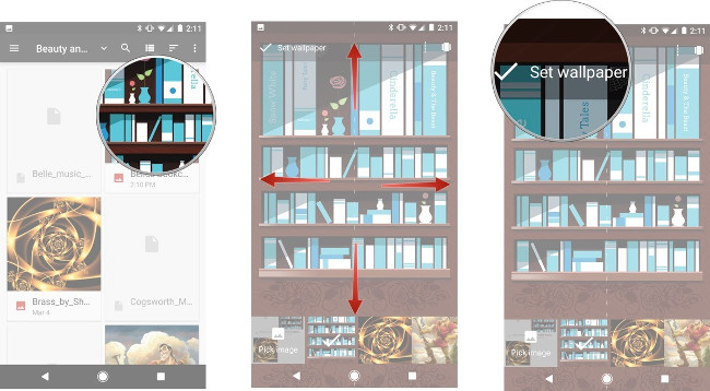 Android theme variation on the theme of Beauty and monsters movies Picture 3
