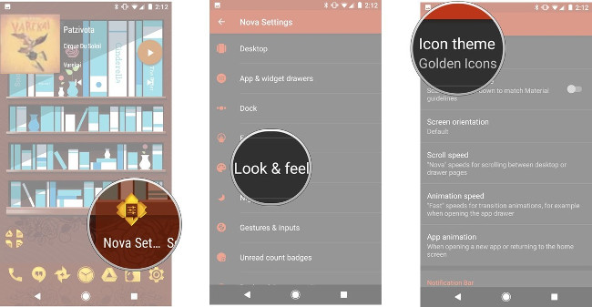 Android theme variation on the theme of Beauty and monsters movies Picture 4