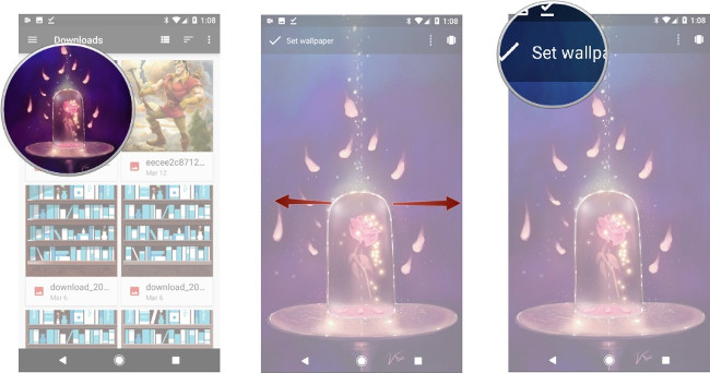 Android theme variation on the theme of Beauty and monsters movies Picture 40