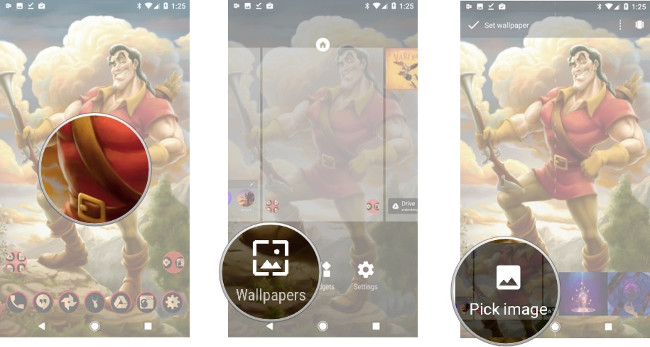 Android theme variation on the theme of Beauty and monsters movies Picture 64
