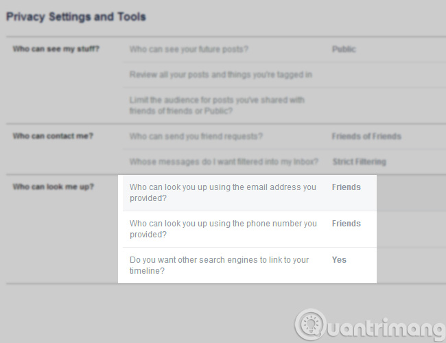 Anonymous on Facebook, hide activities on Facebook, completely invisible Picture 7