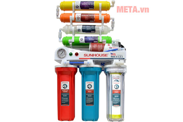 Answer questions: Is the water filter as much as the filter core is cleaner? Picture 7