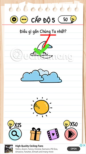 Answers to Test Brain Level 1 to 60 (updated continuously) Picture 5