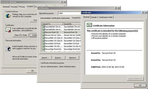 Apache 2 supports SSL / TLS: Step-by-step instructions (continued Part II) Picture 1