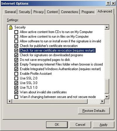 Apache 2 supports SSL / TLS: Step-by-step instructions (continued Part II) Picture 2