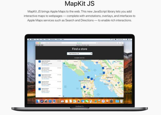 Apple officially allows users to embed Apple Maps on its own website Picture 1