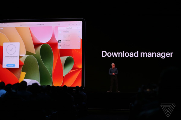 Apple officially launched its own operating system for iPad, multitasking features, support for reading files from USB, SD memory cards Picture 5