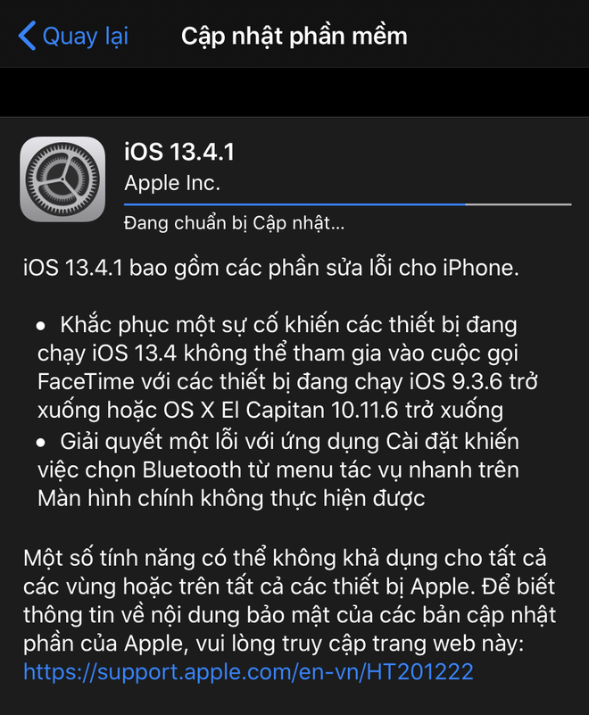 Apple released iOS 13.4.1, fixing important bugs on iPhones and iPads Picture 1