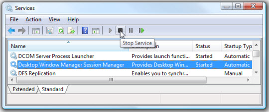 Application dwm.exe and why it works Picture 7