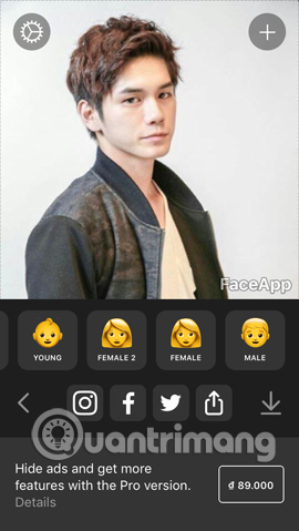 Application shifts the old face in a flash Picture 6