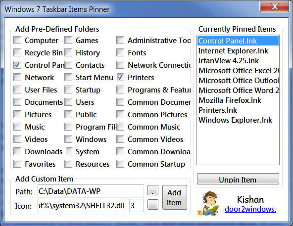 Applications should be used for Windows 7 Picture 3