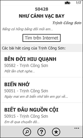 Applications that find 5-digit karaoke song codes Picture 13