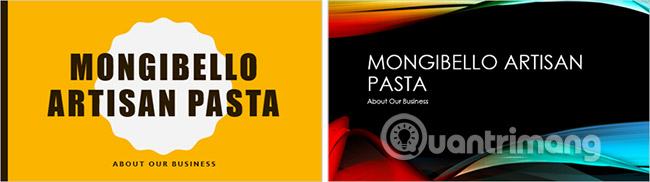 Apply theme in PowerPoint 2016 Picture 1