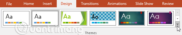 Apply theme in PowerPoint 2016 Picture 5