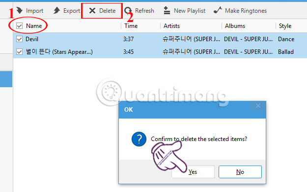 Are there ways to delete music on iPhone? Picture 13