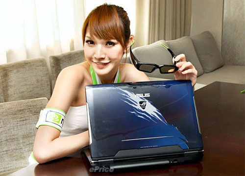 Asus 3D laptop 'show off' Picture 10