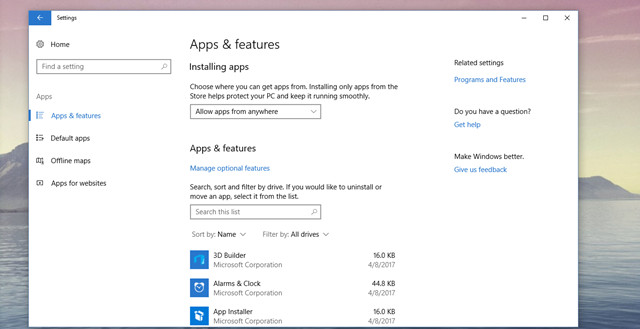 Attractive features on Windows 10 Creators Update Picture 19
