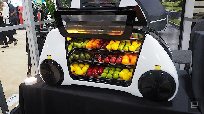 Automatic Robomart will take the product to your door Picture 1