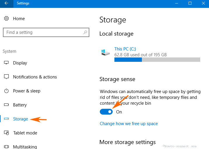 Automatically frees free space on Windows 10 after 30 days Picture 2