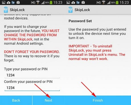 Automatically lock the screen when connecting strange Wi-Fi on the phone Picture 2
