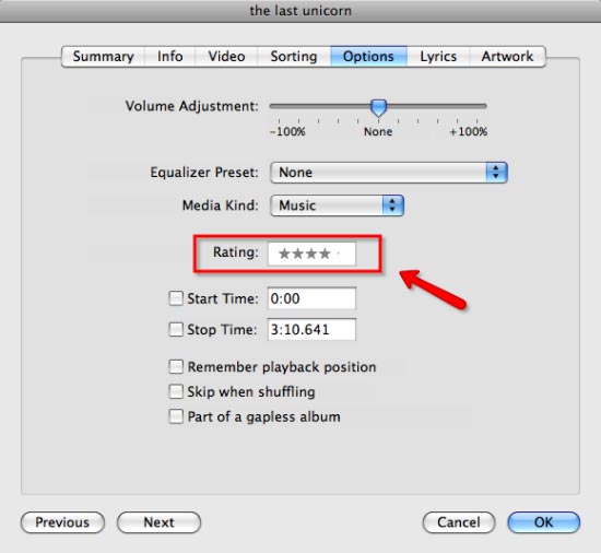 Automatically review songs on iTunes Picture 2