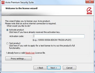 Avira Security Suite 9-month free license Picture 4