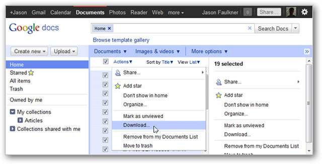 Back up data of Google applications Picture 6