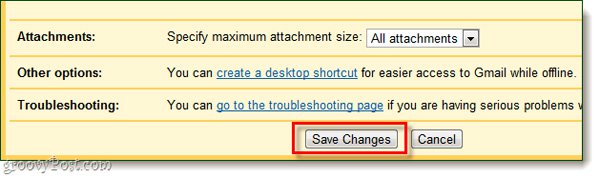 Back up Gmail data using Offline mode Picture 4