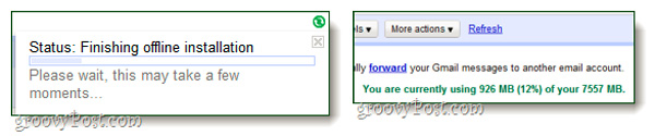 Back up Gmail data using Offline mode Picture 8
