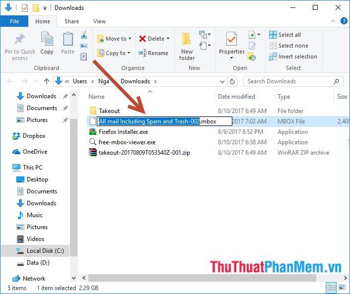 Backup all Gmail messages to your computer, Download google emails to your computer Picture 11