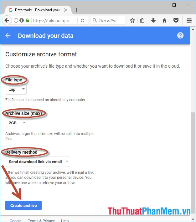 Backup all Gmail messages to your computer, Download google emails to your computer Picture 6