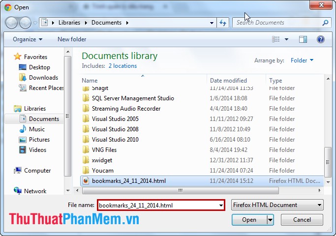 Backup and restore Bookmark on Google Chorme Picture 5