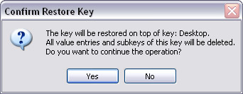 Backup and restore the Registry in Windows XP (The last part) Picture 2