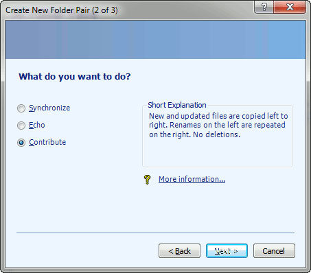 Backup and synchronize files with SyncToy Picture 5