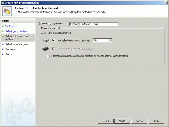 Backup for Exchange Server with DPM 2007 - Part 2: Configure DPM 2007 Picture 16
