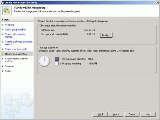 Backup for Exchange Server with DPM 2007 - Part 2: Configure DPM 2007 Picture 21