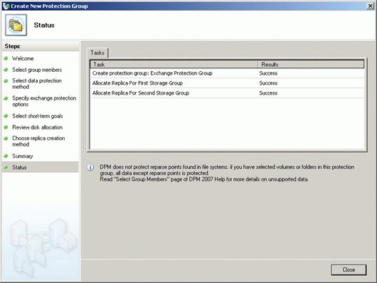 Backup for Exchange Server with DPM 2007 - Part 2: Configure DPM 2007 Picture 25
